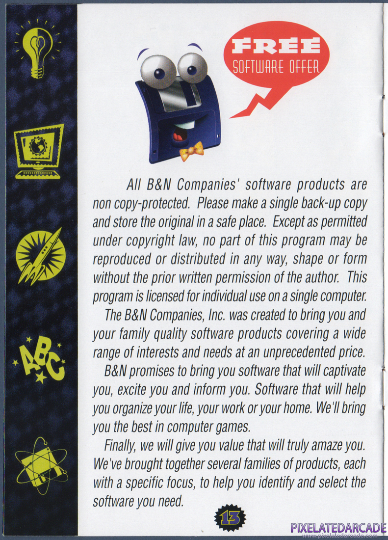 Cyborgirl: User's Guide - Page 14