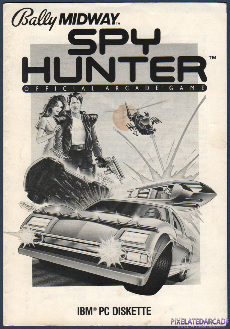 Spy Hunter: Instruction Manual - Page 1