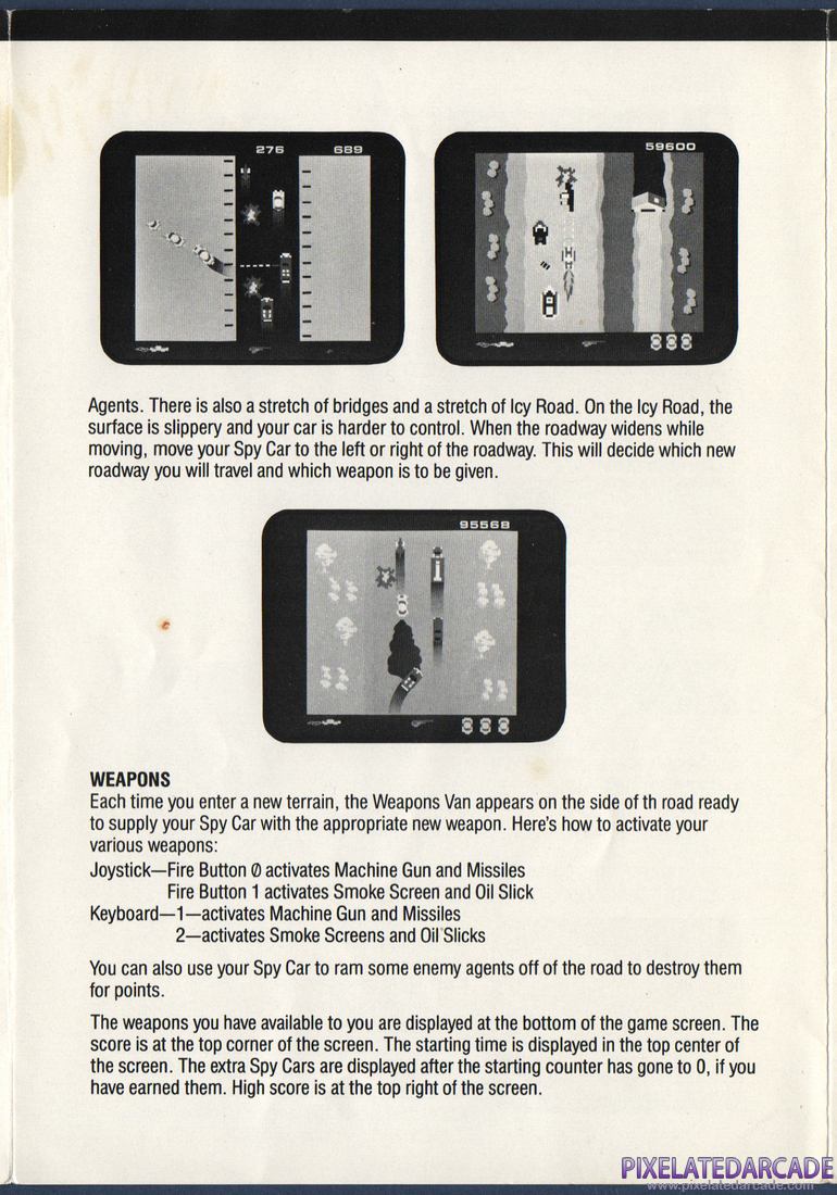Spy Hunter: Instruction Manual - Page 4