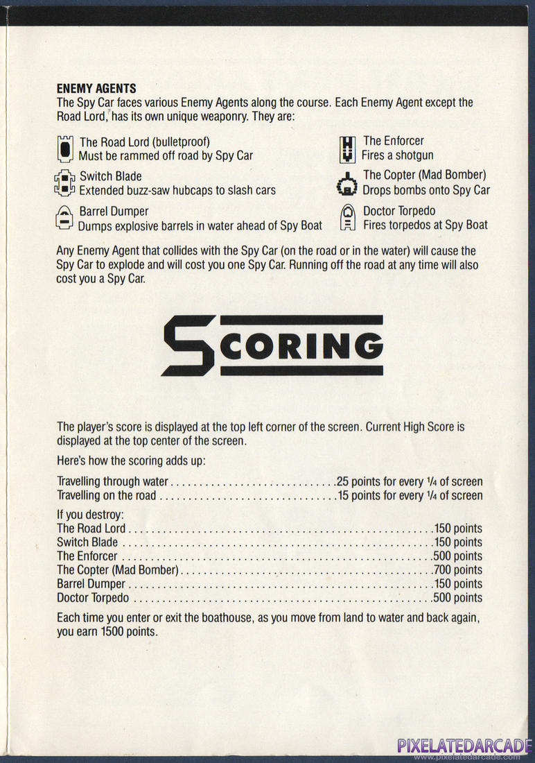 Spy Hunter: Instruction Manual - Page 5