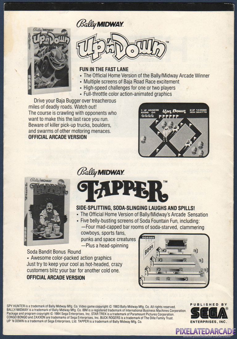 Spy Hunter: Instruction Manual - Page 8