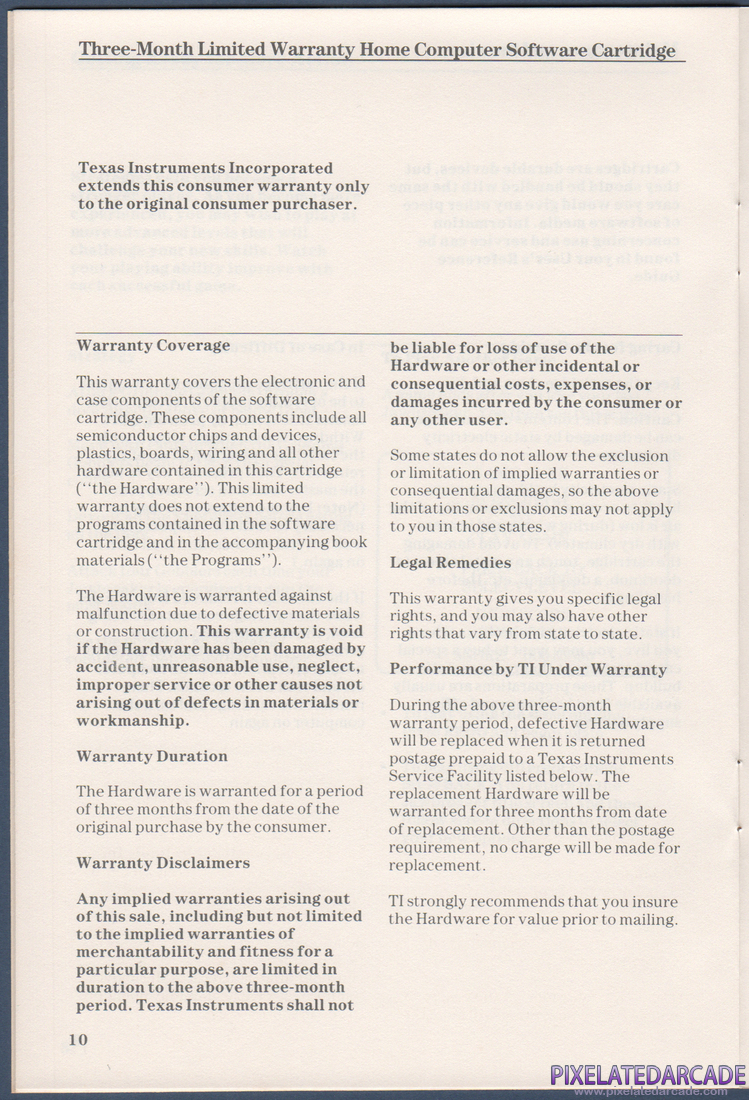 Jawbreaker II: Instruction Manual - Page 10