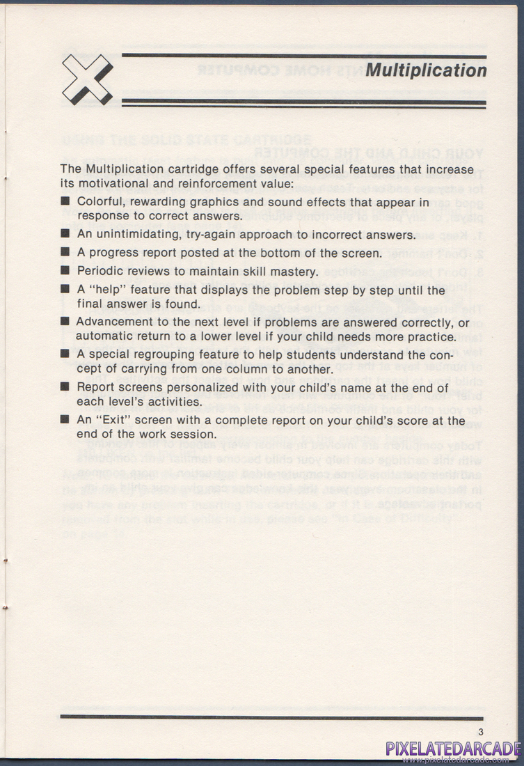 Milliken Math Sequences: Multiplication: Instruction Manual - Page 3