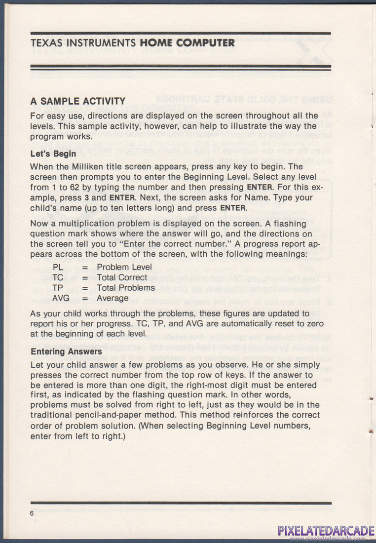 Milliken Math Sequences: Multiplication: Instruction Manual - Page 6