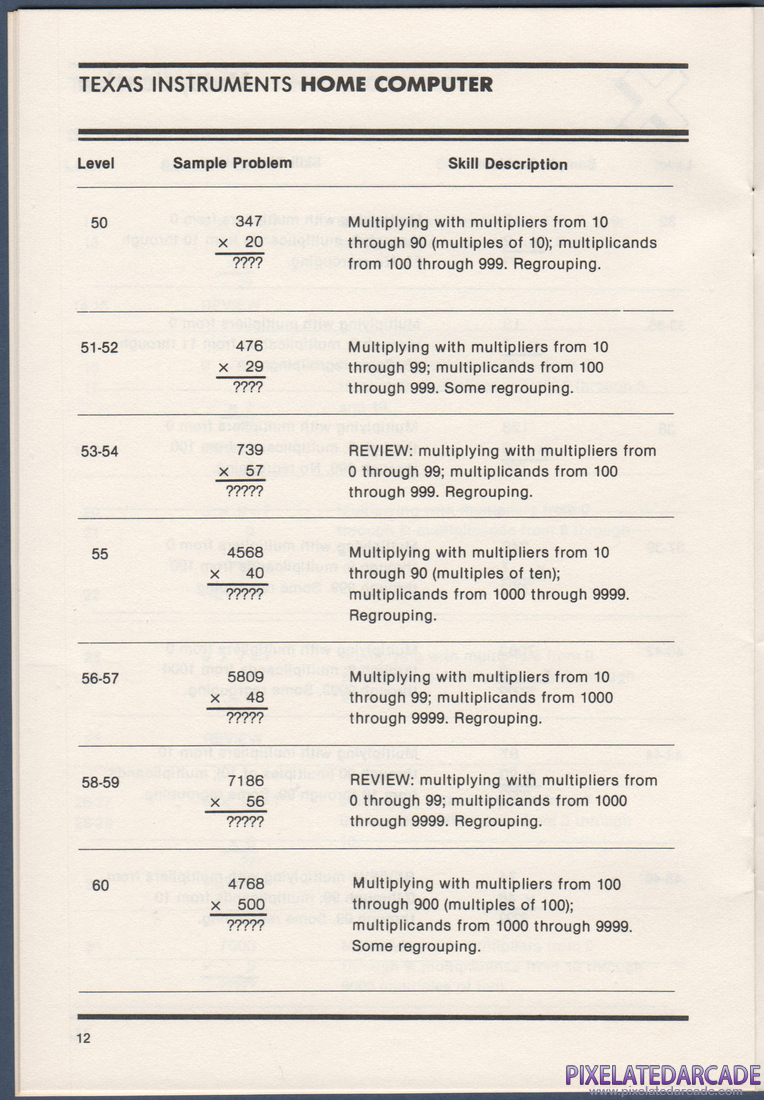 Milliken Math Sequences: Multiplication: Instruction Manual - Page 12
