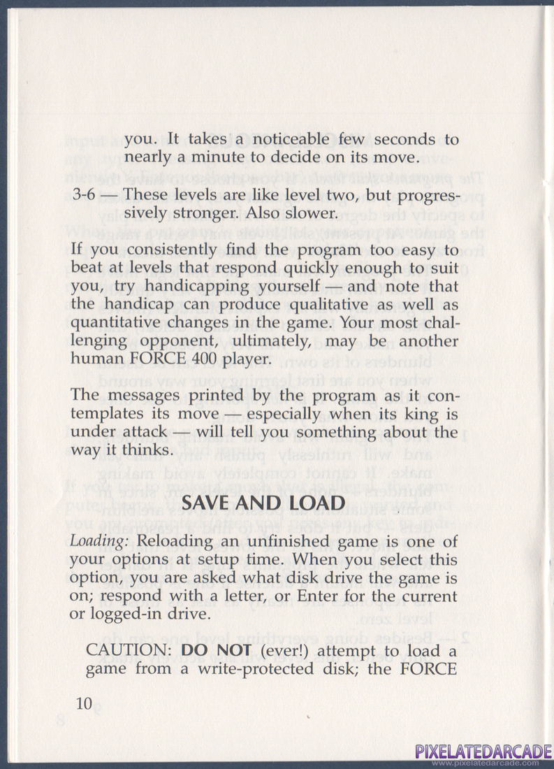 Force 400: Instruction Manual - Page 10