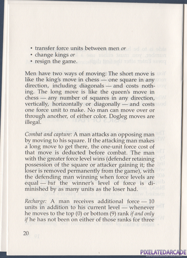 Force 400: Instruction Manual - Page 20