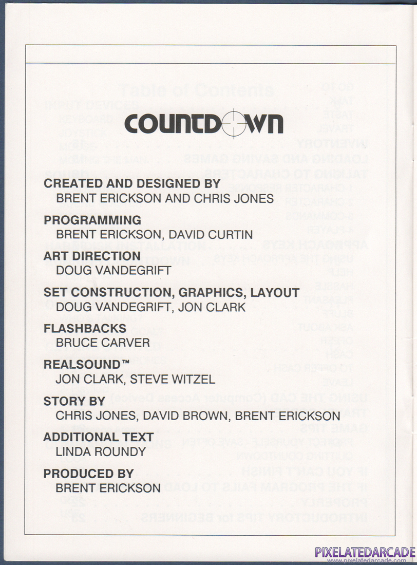 Countdown: Instruction Manual - Page 5