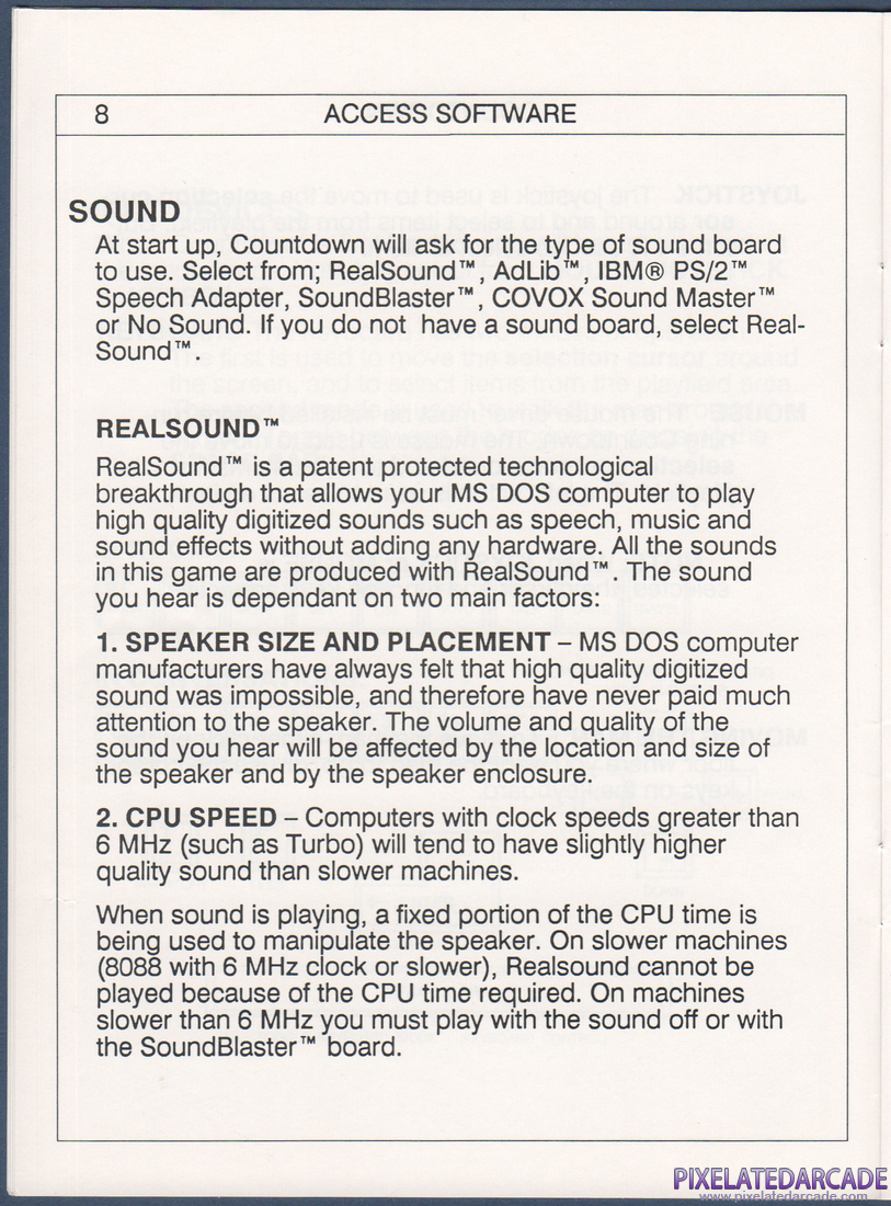 Countdown: Instruction Manual - Page 9