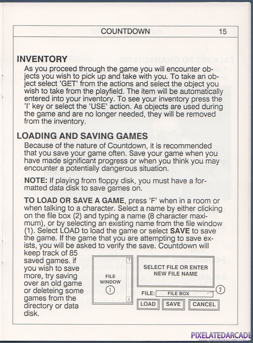 Countdown: Instruction Manual - Page 16