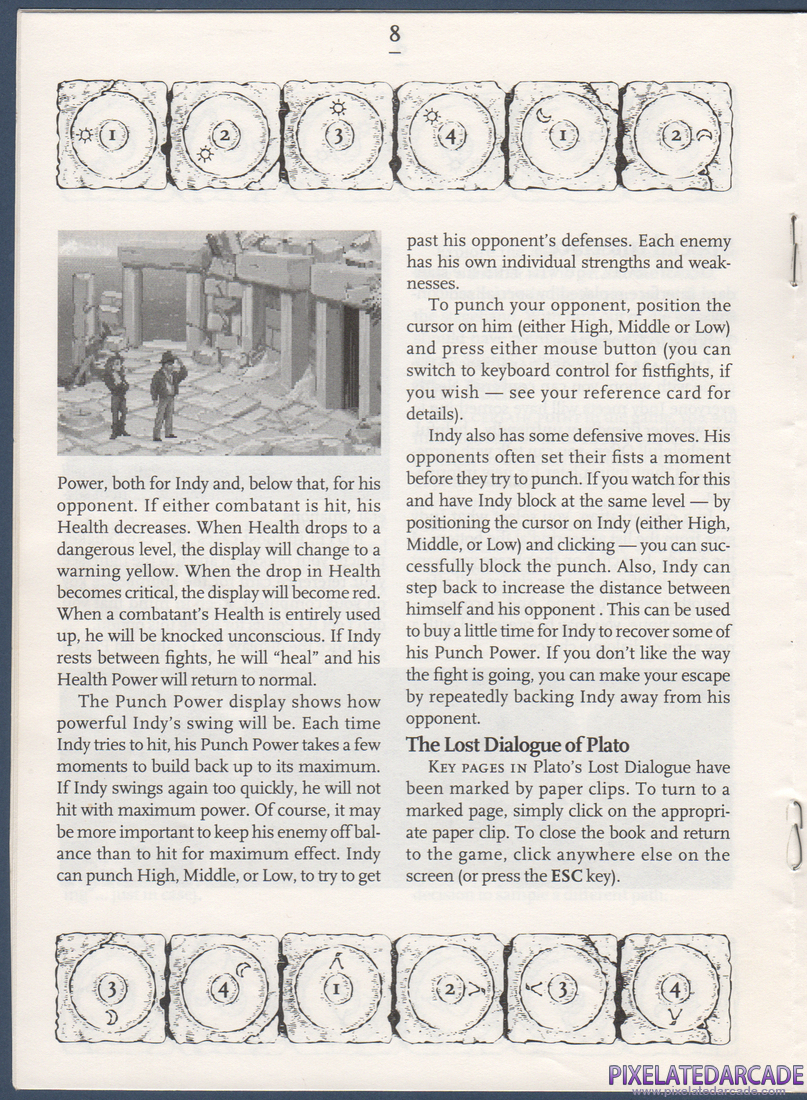 Indiana Jones and the Fate of Atlantis: Instruction Manual - Page 8