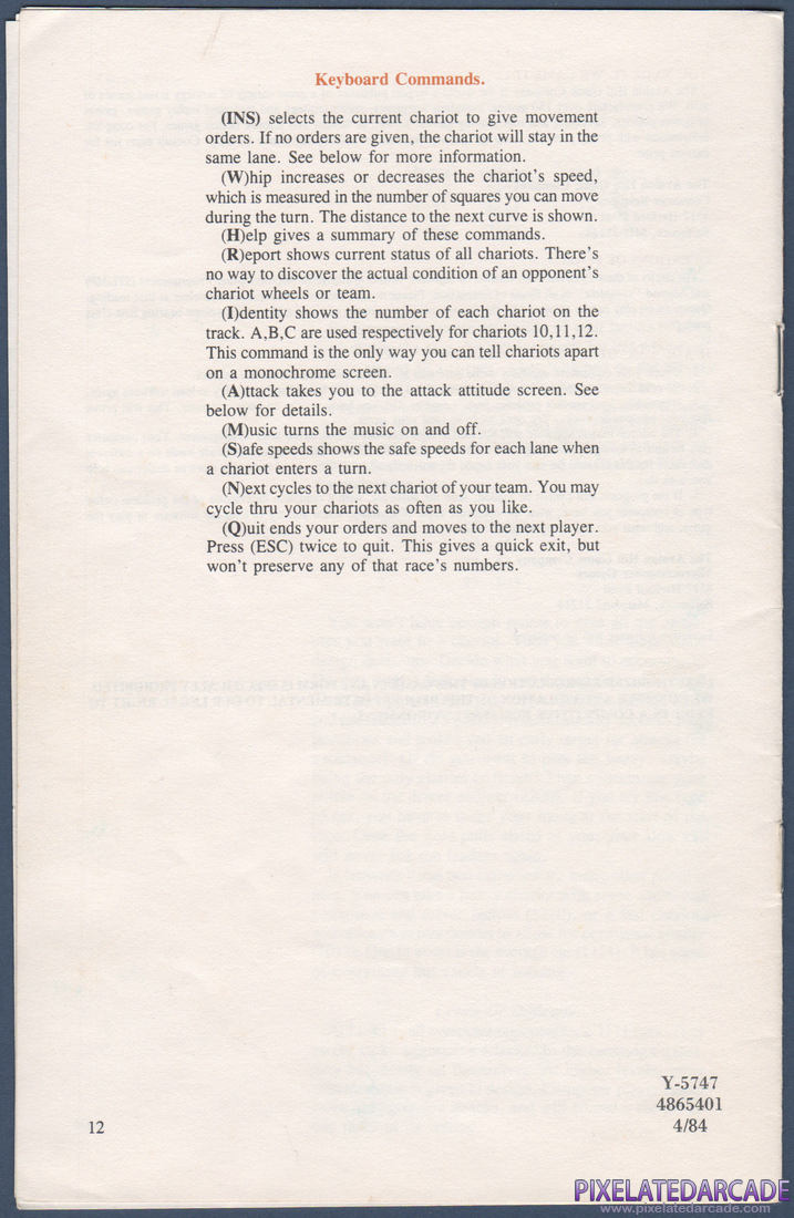 Computer Circus Maximus: Instruction Manual - Page 12