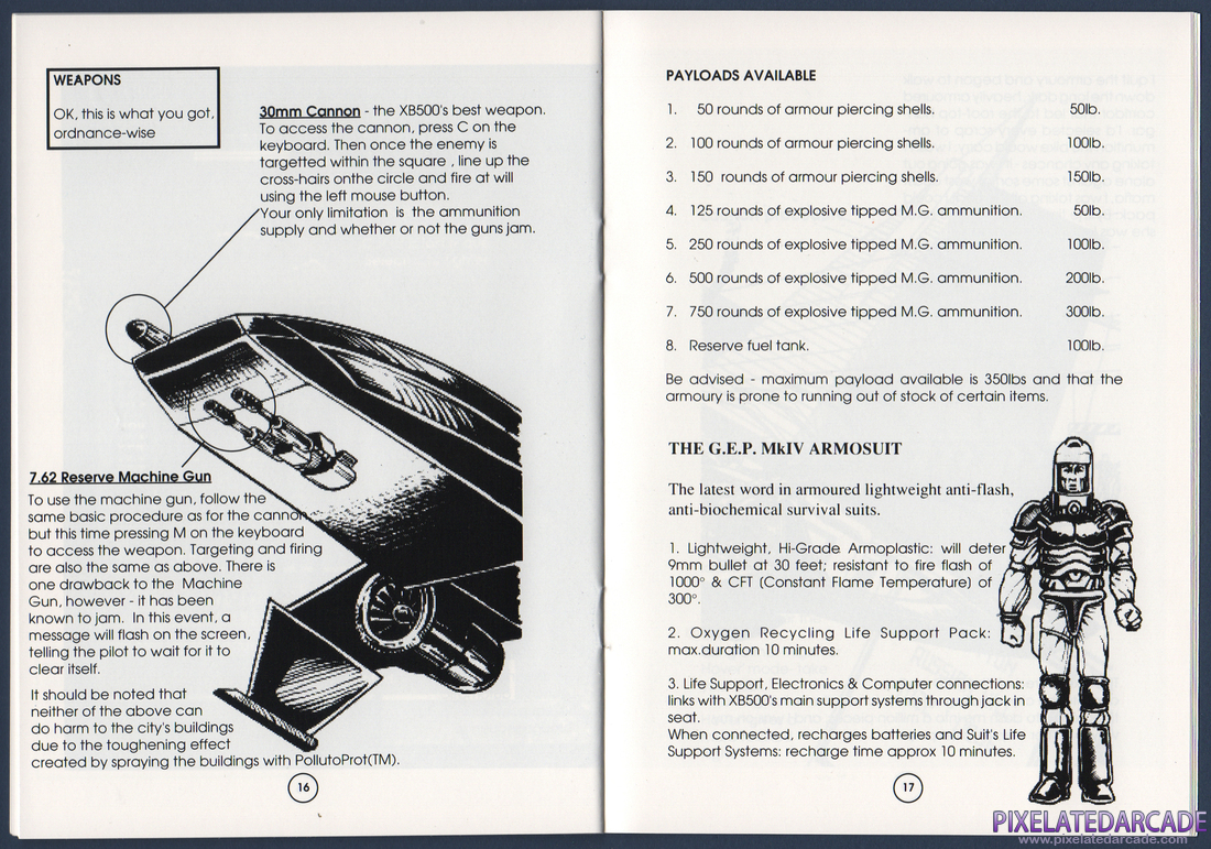 Killing Cloud: Instruction Manual and Novella - Manual Page 16 - 17
