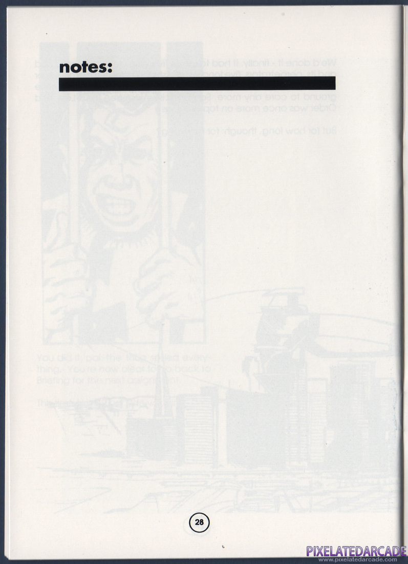 Killing Cloud: Instruction Manual and Novella - Manual Page 28