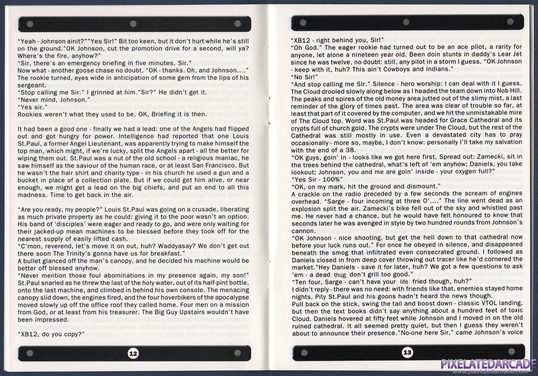 Killing Cloud: Instruction Manual and Novella - Novella Page 12 -13