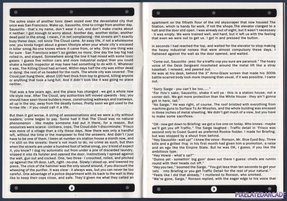 Killing Cloud: Instruction Manual and Novella - Novella Page 2 -3