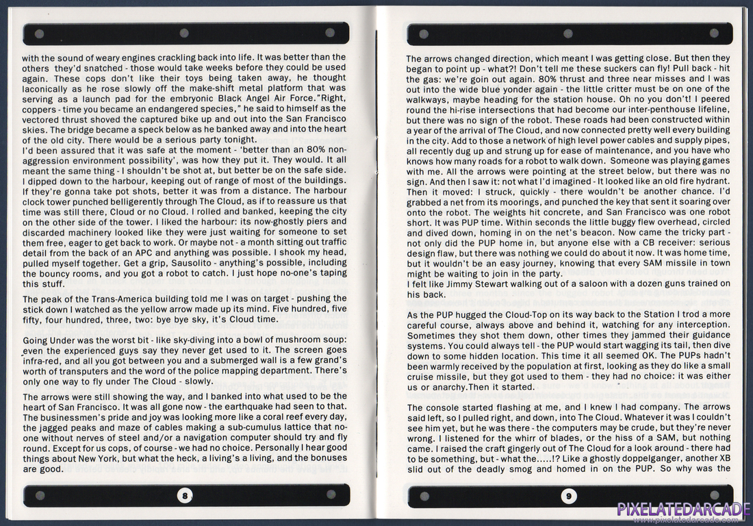 Killing Cloud: Instruction Manual and Novella - Novella Page 8 - 9