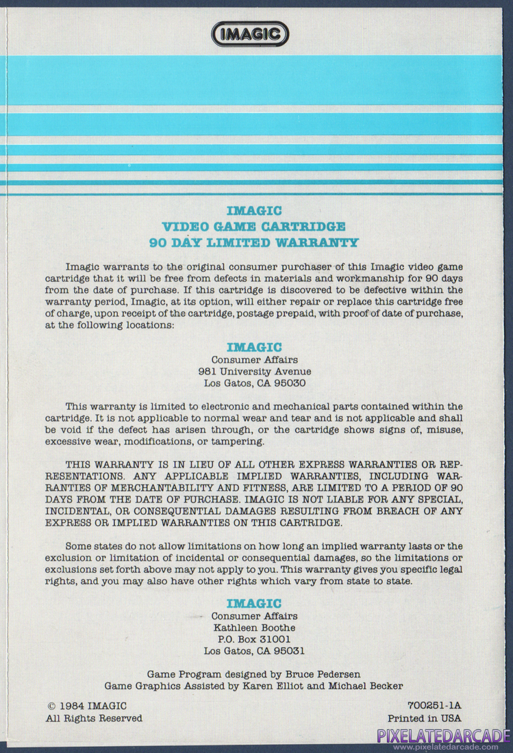 Demon Attack: Instruction Manual - Page 6