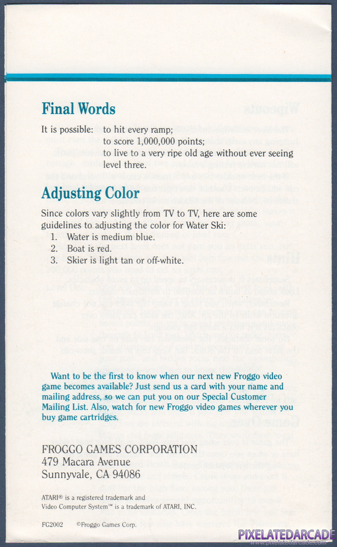 Water Ski: Instruction Manual - Page 8