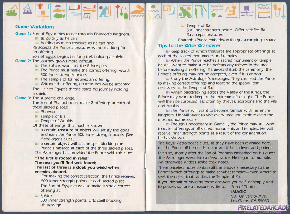 Riddle of the Sphinx: Instruction Manual - Page 8