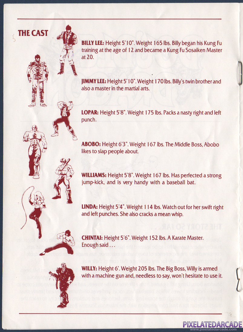 Double Dragon: Instruction Manual - Page 3