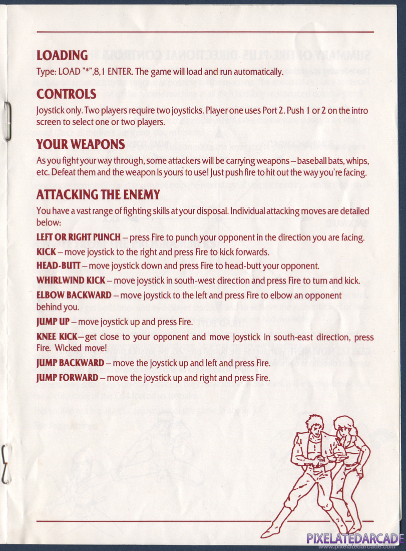 Double Dragon: Instruction Manual - Page 4