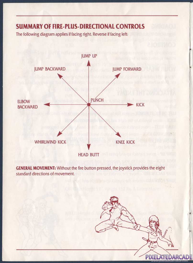 Double Dragon: Instruction Manual - Page 5