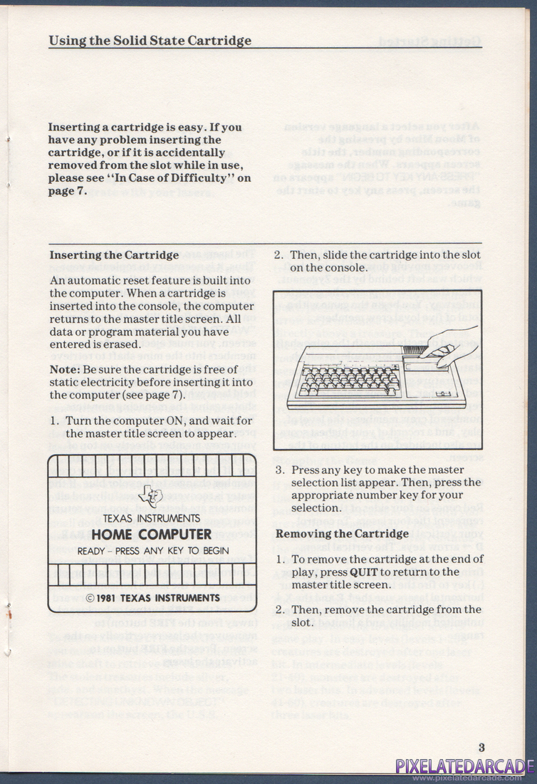 Moon Mine: Instruction Manual - Page 3