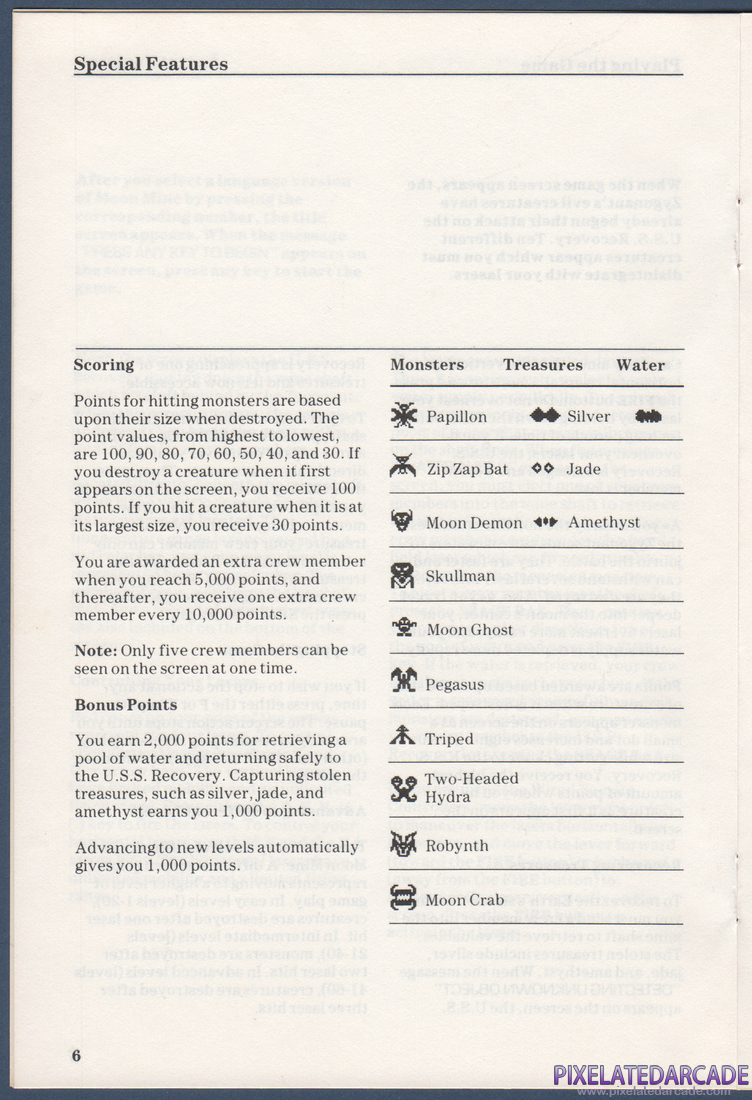 Moon Mine: Instruction Manual - Page 6