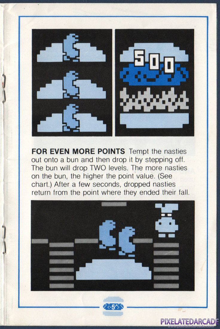 BurgerTime: BurgerTime Instruction Manual - Page 7