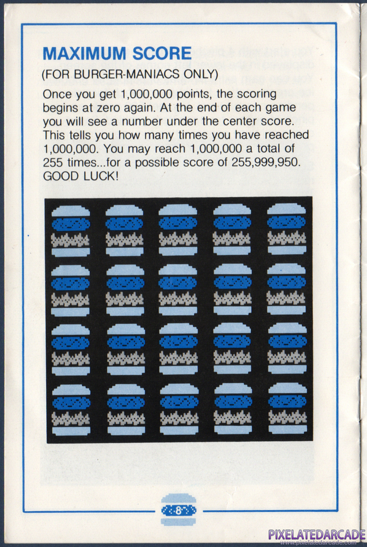BurgerTime: BurgerTime Instruction Manual - Page 10