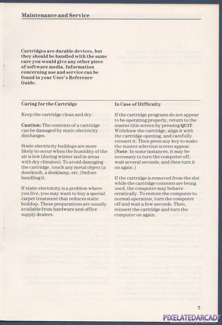 Demon Attack: Instruction Manual - Page 7