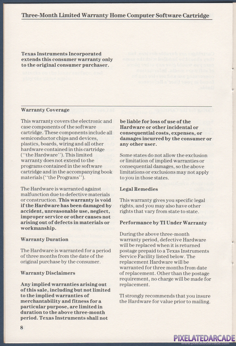 Demon Attack: Instruction Manual - Page 8