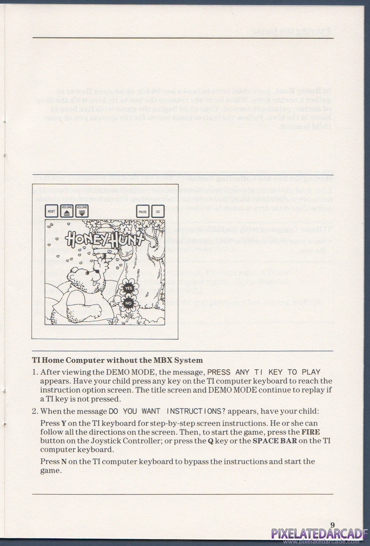 Honey Hunt: Instruction Manual - Page 9