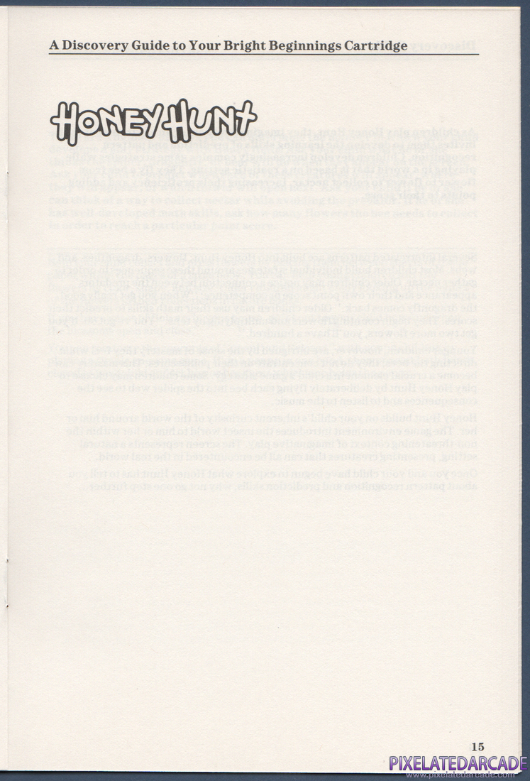 Honey Hunt: Instruction Manual - Page 15