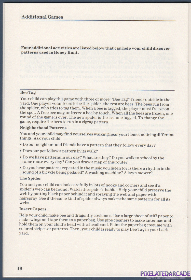 Honey Hunt: Instruction Manual - Page 18