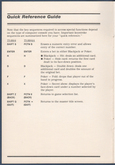 Quick Reference Guide