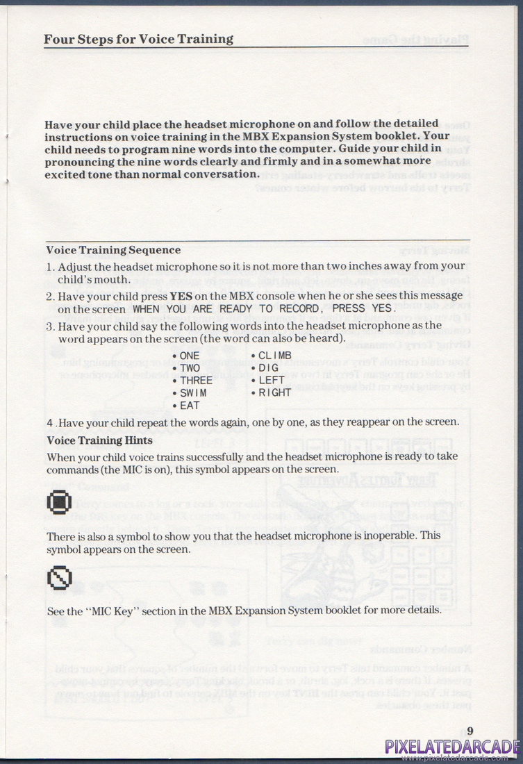 Terry Turtle's Adventure: Instruction Manual - Page 9