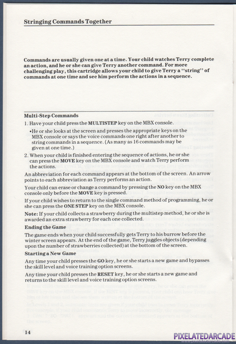 Terry Turtle's Adventure: Instruction Manual - Page 14