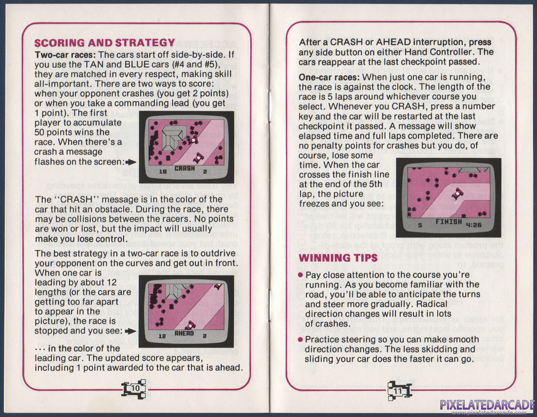Auto Racing: Instruction Manual - Page 7