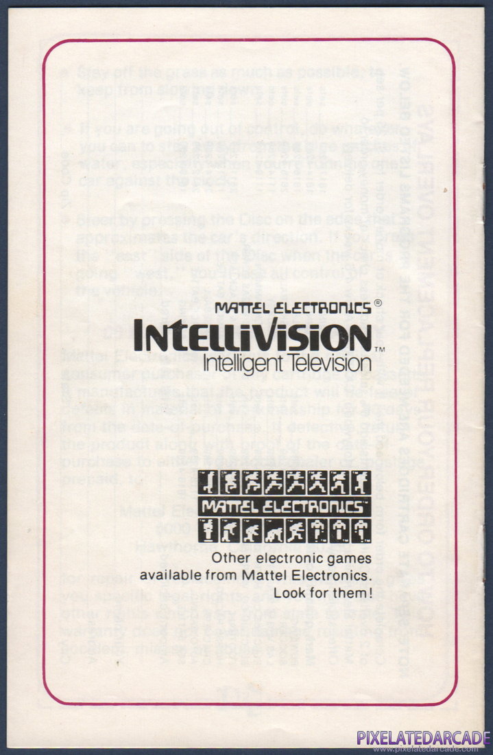 Auto Racing: Instruction Manual - Page 9
