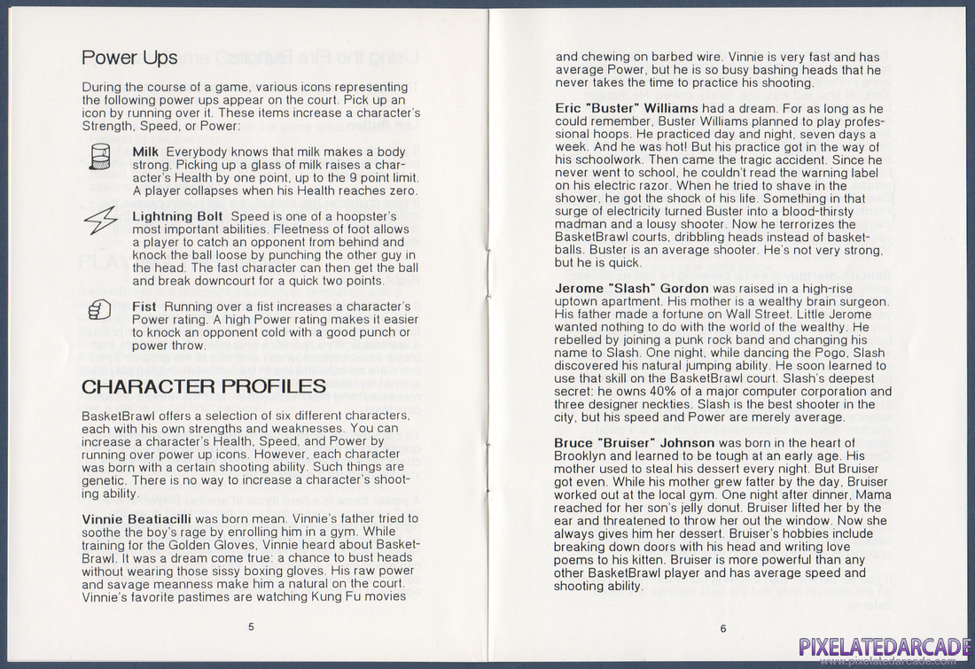 BasketBrawl: Instruction Manual - Page 5