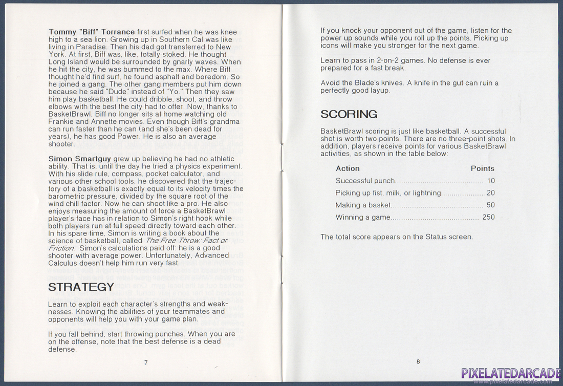 BasketBrawl: Instruction Manual - Page 6