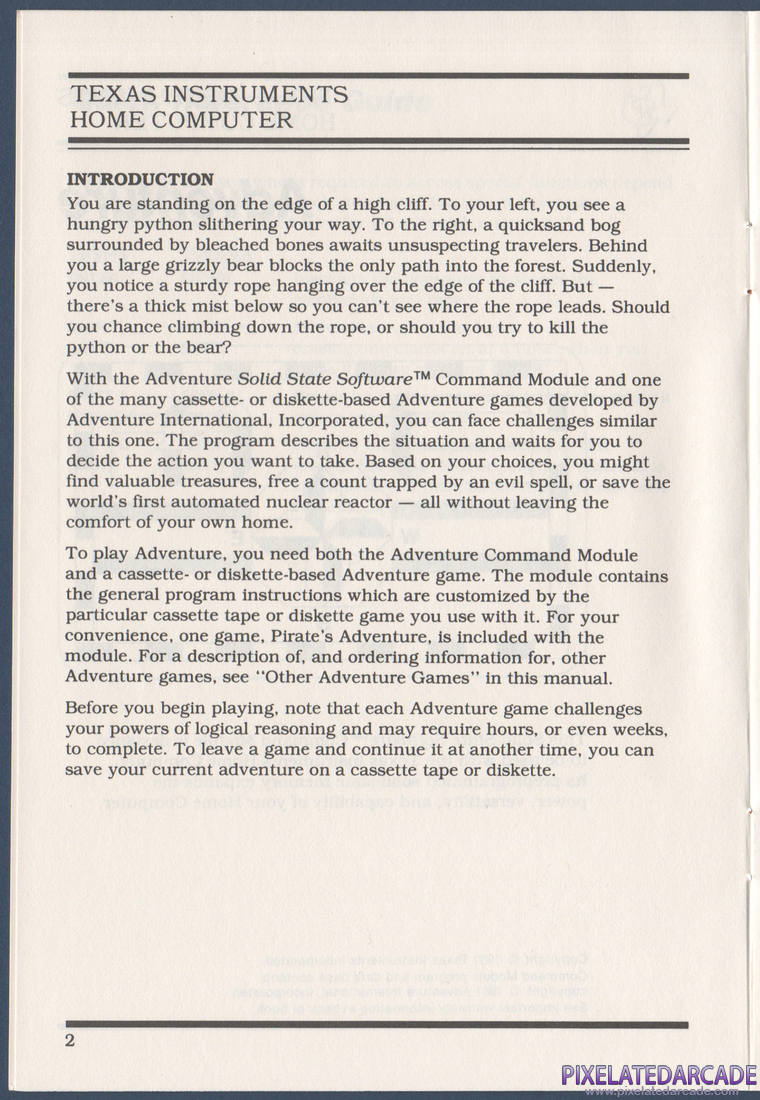 Pirate Adventure: Instruction Manual - Page 2