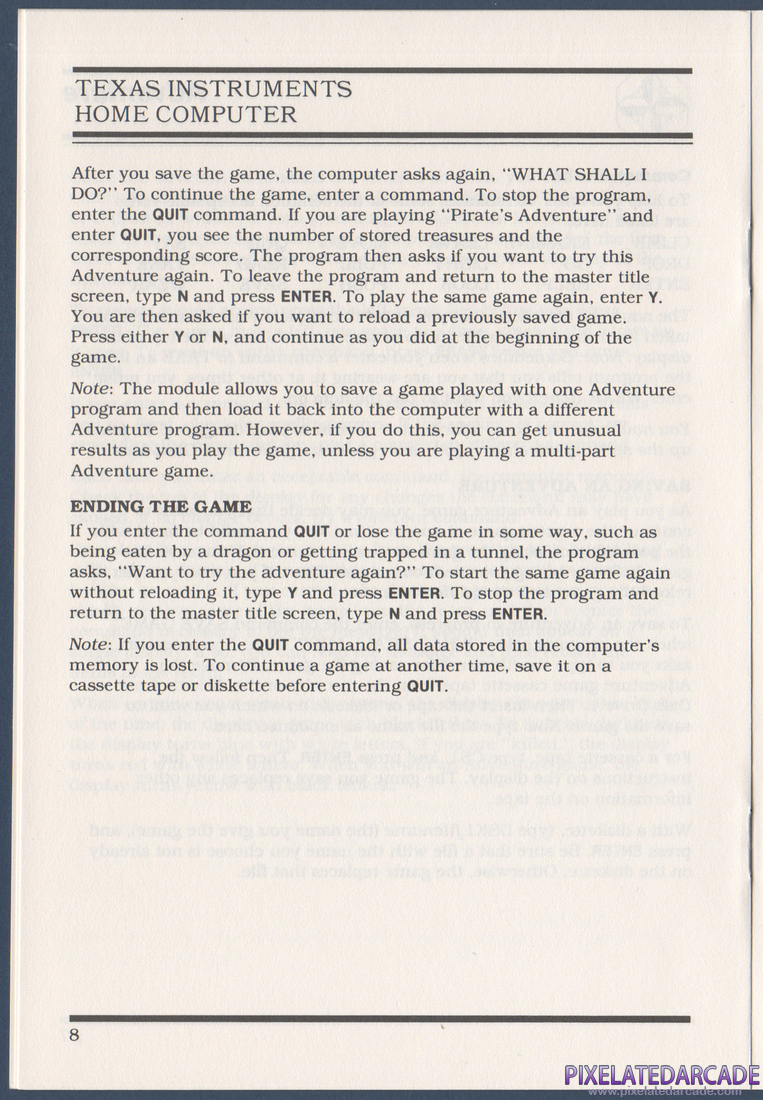 Pirate Adventure: Instruction Manual - Page 8