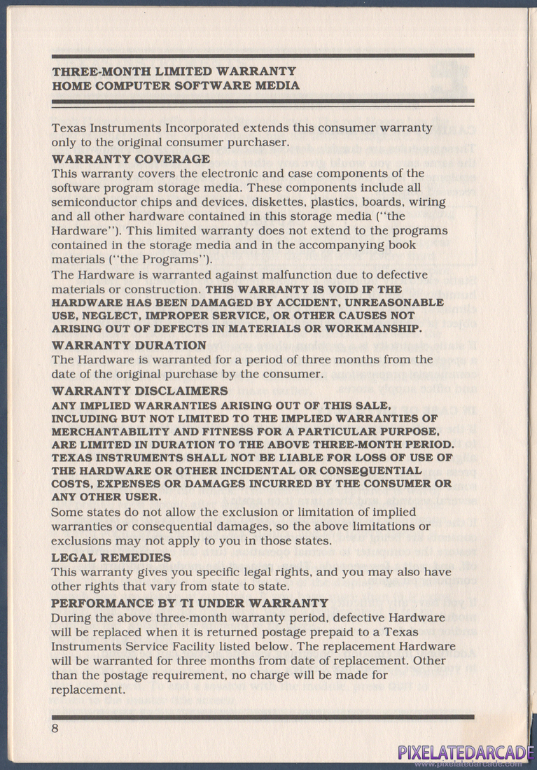 MunchMan: Instruction Manual - Page 8