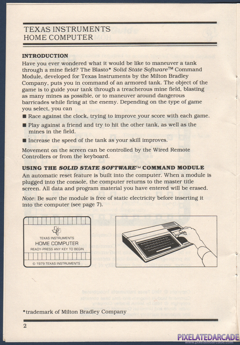 Blasto: Instruction Manual - Page 4