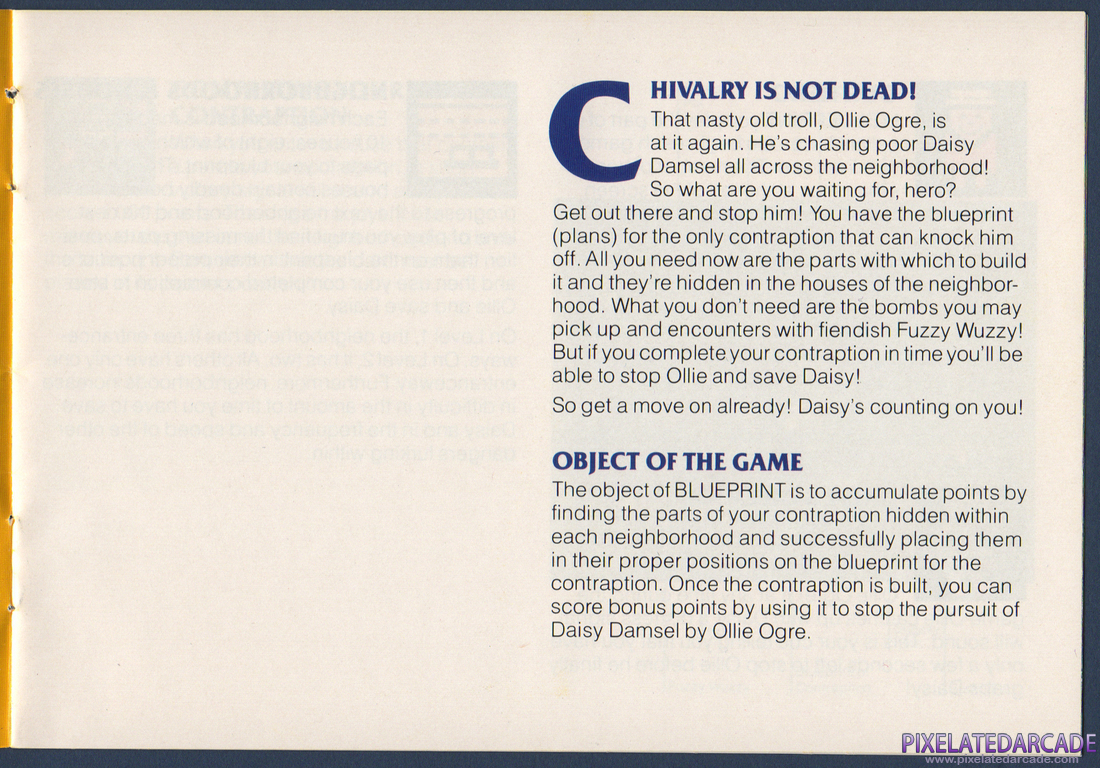 Blueprint: Instruction Manual - Page 3