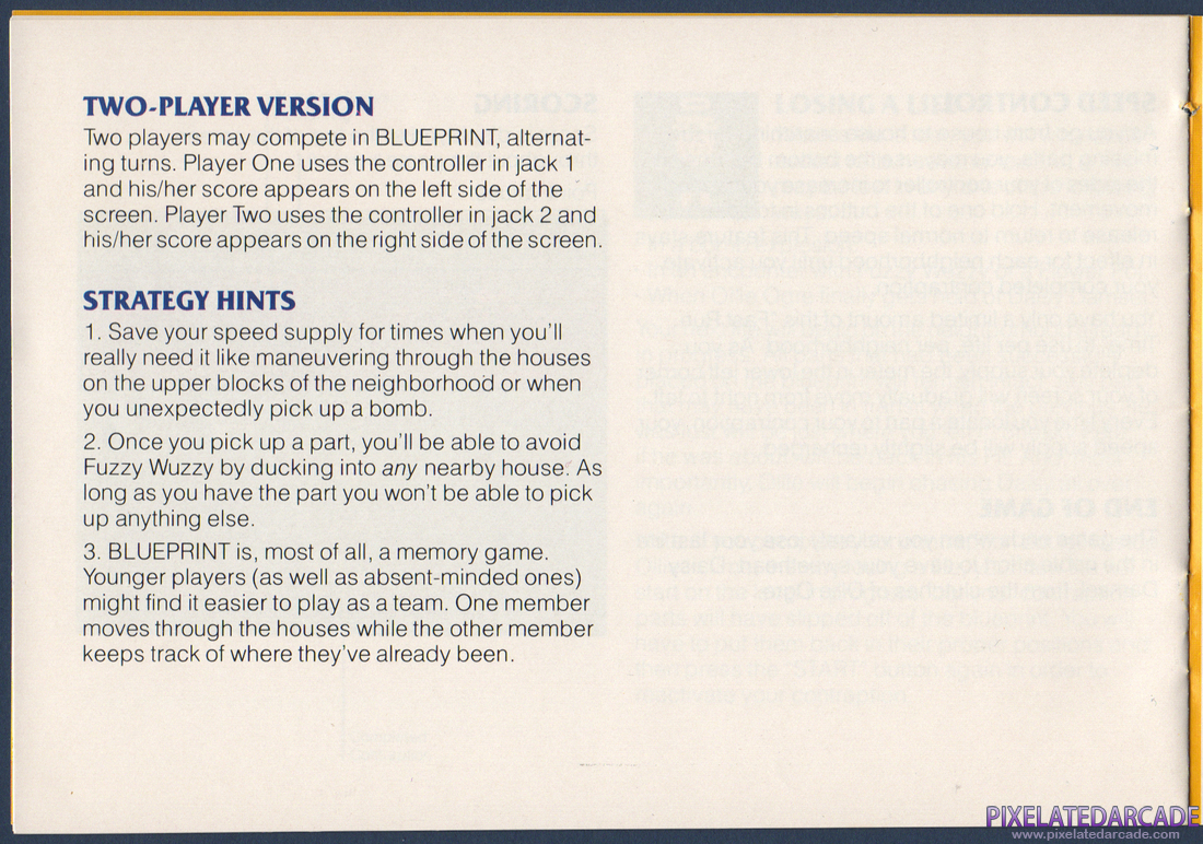 Blueprint: Instruction Manual - Page 10