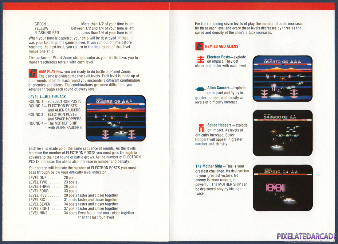 Buck Rogers: Planet of Zoom: Instruction Manual - Page 3